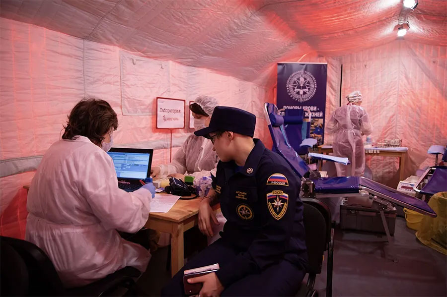 Палатка пневмокаркасная Фрегат ПКП Ф-43